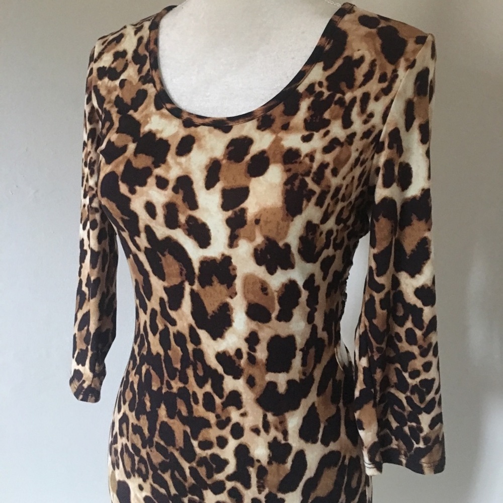 Leopard Print Dress✨✨ - Picture 3 of 4
